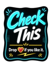 New Post Check It Out Sticker