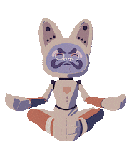 Meditating Are We There Yet Sticker by Meta