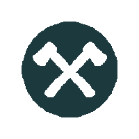 Axe Sticker by Swell Spark