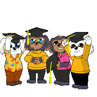 University Graduation Sticker by BoDoggos
