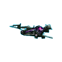 Scifi Spaceship Sticker by A Reason To Feel
