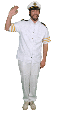 Ocean Hello Sticker by Muyloco