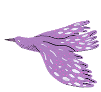 Bird Doodle Sticker by Junkyard