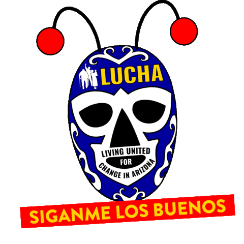 Lucha_az vote biden voting lucha Sticker