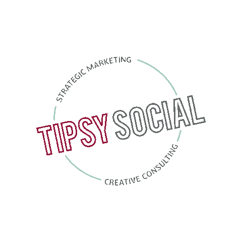 getwithtipsy marketing creative agency tipsy Sticker