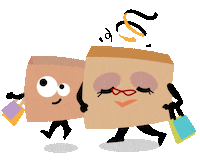 Happy Shopping Sticker by Zenpack