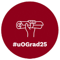 Uograd25 Sticker by uOttawa
