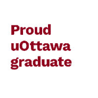 Uograd25 Sticker by uOttawa