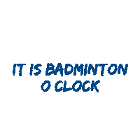Lob Sticker by Londerzeel Badminton