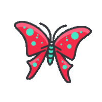 Butterfly Insects Sticker by entomologando