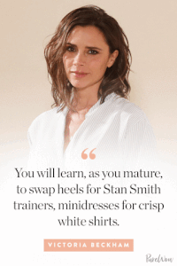 victoria beckham fashion GIF by PureWow