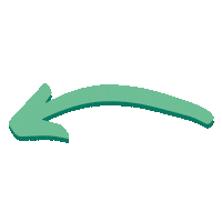 Click Here Green Arrow Sticker by The_Taxifurmist