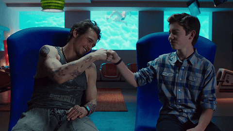 James Franco Fist Bump GIF by Why Him