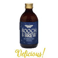 BoochandBrew drink yum delicious bottle Sticker