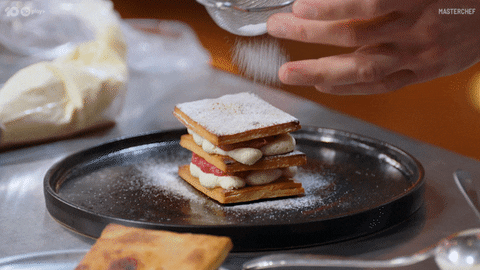 Dust Decorate GIF by MasterChefAU