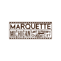 lehtodesign up michigan marquette lake superior Sticker