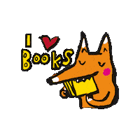 I Love Books Sticker by G&G Verlag