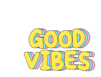 Good Vibes Sticker Sticker