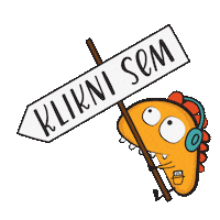 Klikni Audiokniha Sticker by Audiolibrix