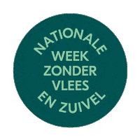 Challenge Environment Sticker by Nationale Week Zonder Vlees