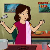 Angry Office GIF by Chhota Bheem