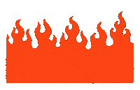 robbyfachri fire flame hell robbyfachri Sticker