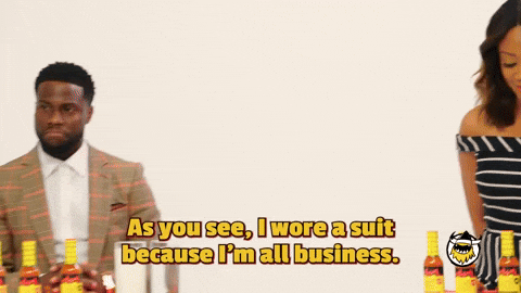 Kevin Hart Business GIF by First We Feast