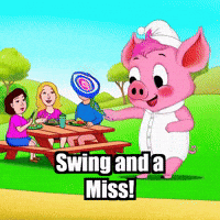 Fun Oops GIF by The Pigasso