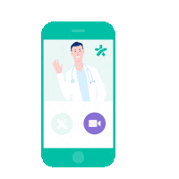 Telemedicine Ehealth Sticker by Doctoralia