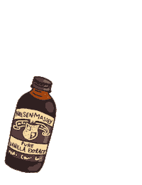 Vanilla Extract Cooking Sticker by Baking Mad