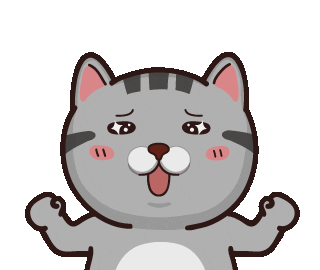 Happy Cat Sticker by VITA VITA ‧ 塔仔不正經