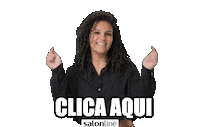 Clica Aqui Sticker by Salon Line