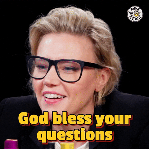 Kate Mckinnon Hot Ones GIF by First We Feast