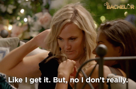 rose wtf GIF by The Bachelor Australia