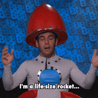 Rocket Costume GIF by Big Brother