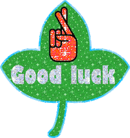 Good Luck Sticker