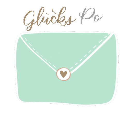 CreateASmile post brief karte happymail Sticker