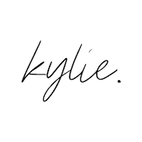 Kylie Cursive Sticker by Kylie Francis