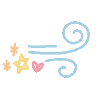 Heart Star Sticker