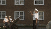 Corps Of Cadets Explosion GIF by Norwich University