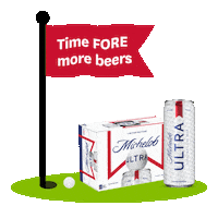 Golf Superbowl Sticker by MichelobULTRA
