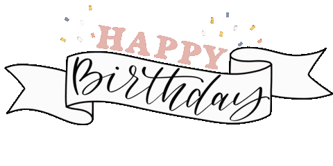 Happy Birthday Sticker