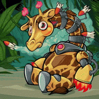 Sleepy Animation GIF by Robotic Rabbit Syndicate