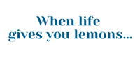 When Life Gives You Lemons Lemonisland Sticker by Ateliercologne