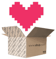 ubup shopping secondhand parcel ubup Sticker
