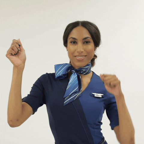 Dance Hello GIF by Alaska Airlines
