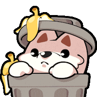 Sticker Trash Sticker