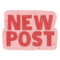 New Post Sticker