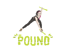 Pound Poundfit Sticker by SANA