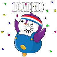 Pending On My Way Sticker by Pudgy Penguins